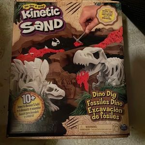 Brand new, open box, Kinetic Sand Dino Dig kids toy 6+